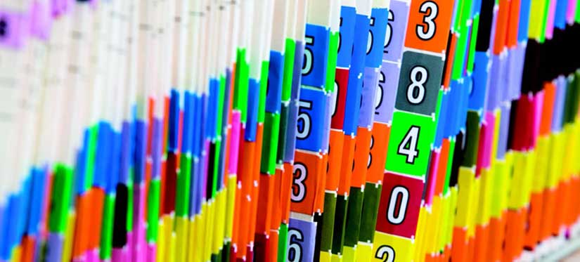 Billing file folders